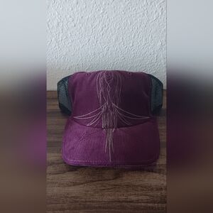 New Von Dutch Purple Corduroy Women's Cap
